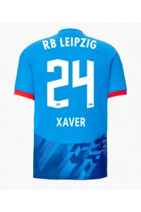 RB Leipzig Xaver Schlager #24 Jalkapallovaatteet Kolmaspaita 2023-24 Lyhythihainen